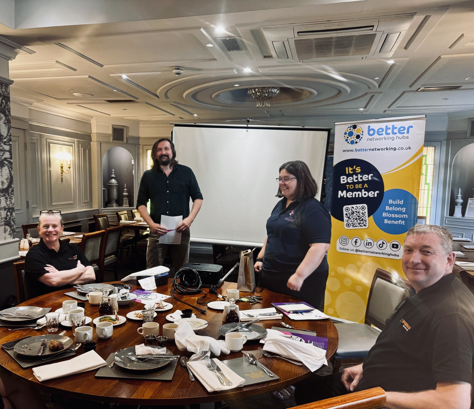 A selection of the members of the Rochdale Better Networking Hub Rochdale Networking Group
